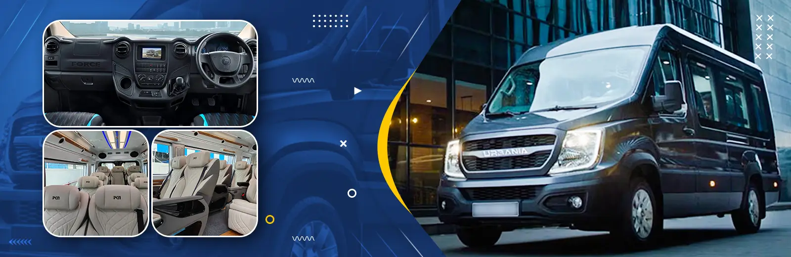 17 Seater Urbania Van on Rent 17 Seater Urbania Van on Rent