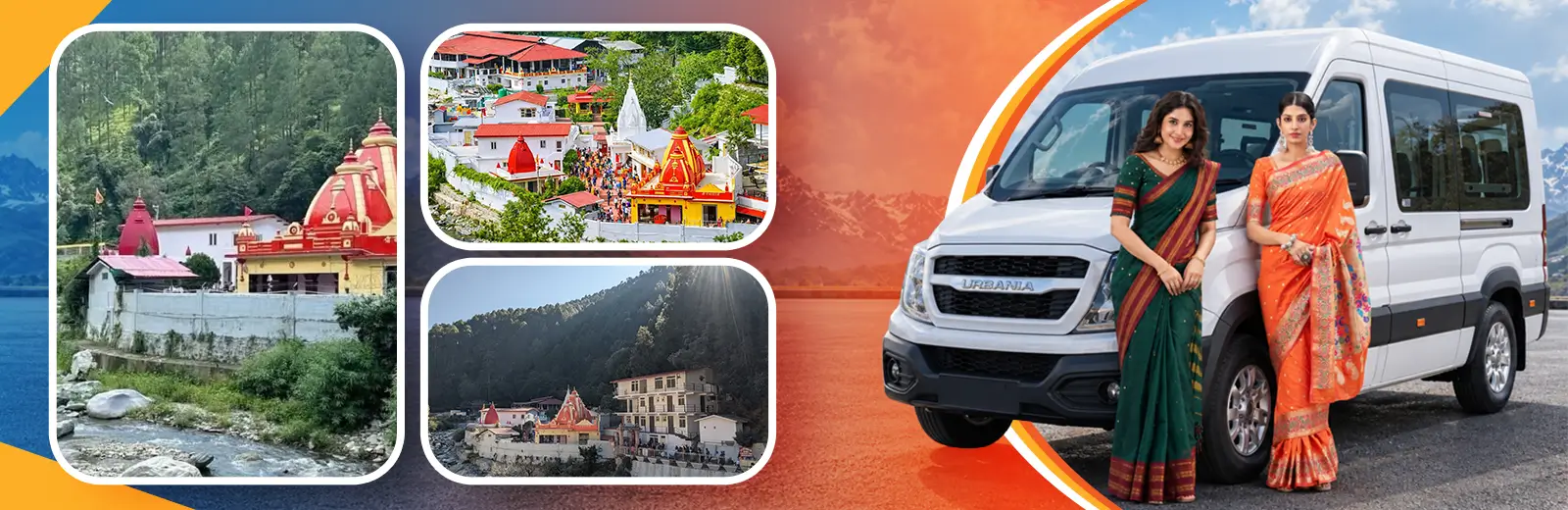 Delhi to Kainchi Dham by Force Urbania Van Delhi to Kainchi Dham by Force Urbania Van