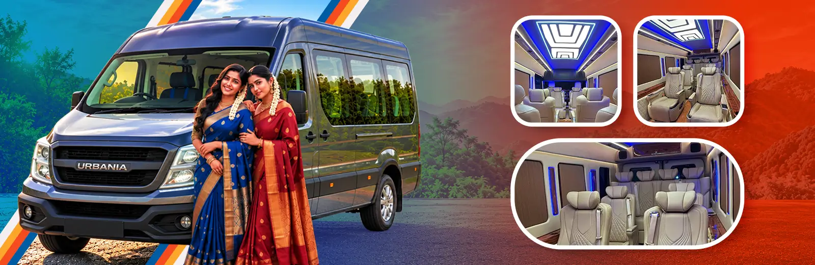 Urbania Van on Rent in Ahmedabad Urbania Van on Rent in Ahmedabad