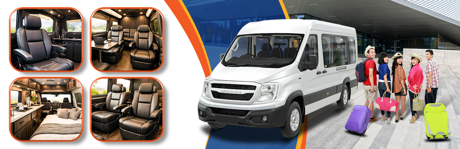 Force Urbania Van on Rent in Gurgaon