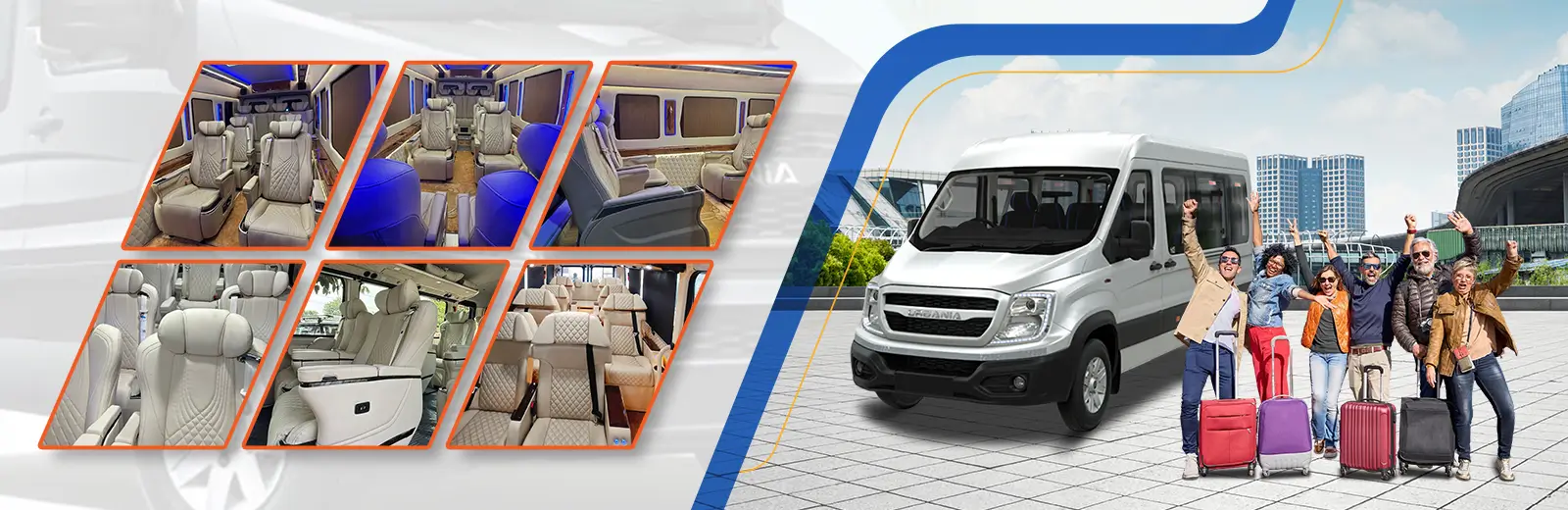 Force Urbania Van on Rent in Noida Force Urbania Van on Rent in Noida
