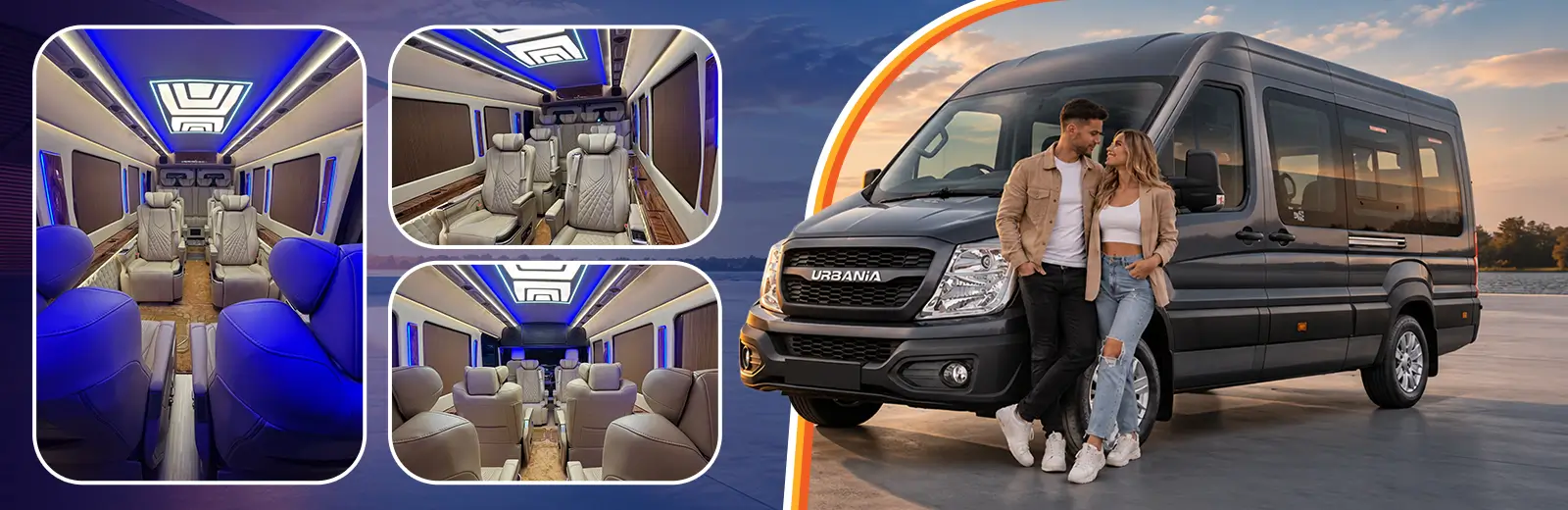 Urbania Van on Rent in Rajkot Urbania Van on Rent in Rajkot