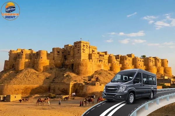 Bikaner to Jaisalmer by Urbania Van