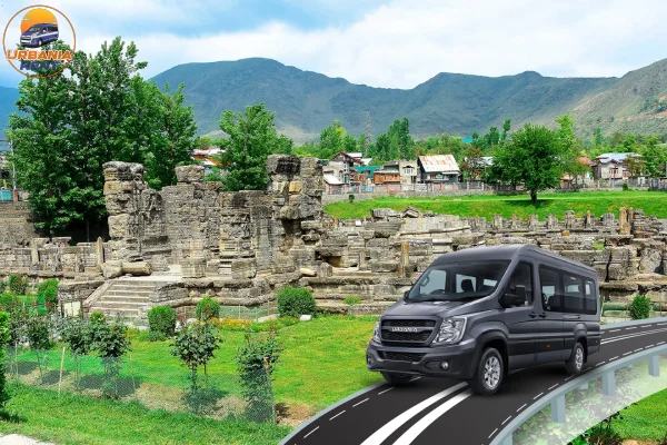 Jammu to Pahalgam by Urbania Van Jammu to Pahalgam by Urbania Van