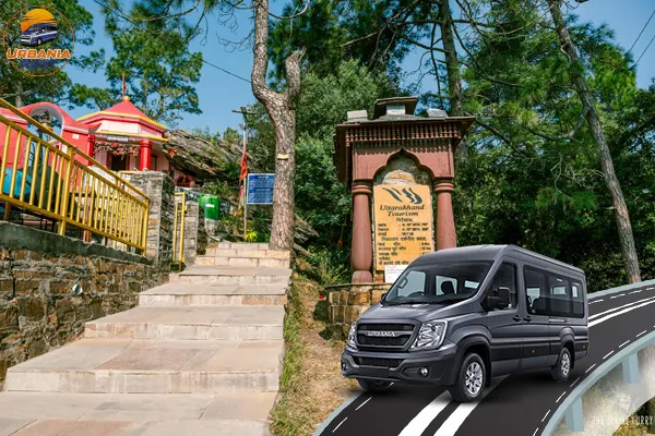 Kathgodam to Almora by Urbania Van