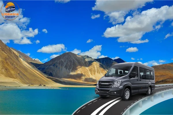 Leh to Pangong Lake by Urbania Van