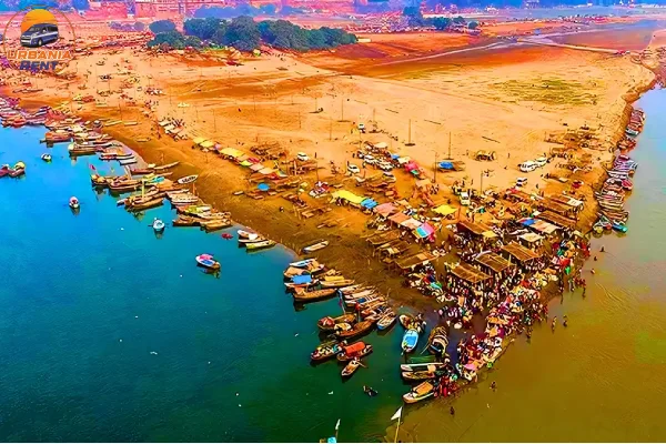 Triveni Sangam in Prayagraj