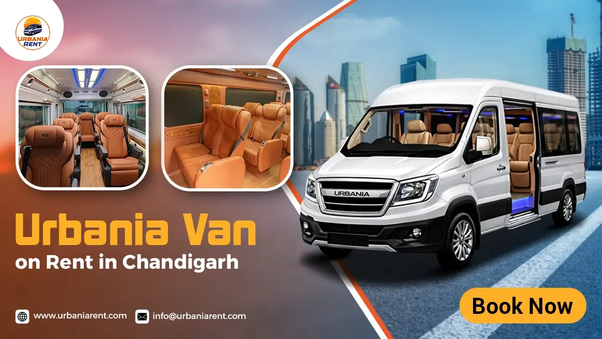 Urbania Van on Rent in Chandigarh Urbania Van on Rent in Chandigarh