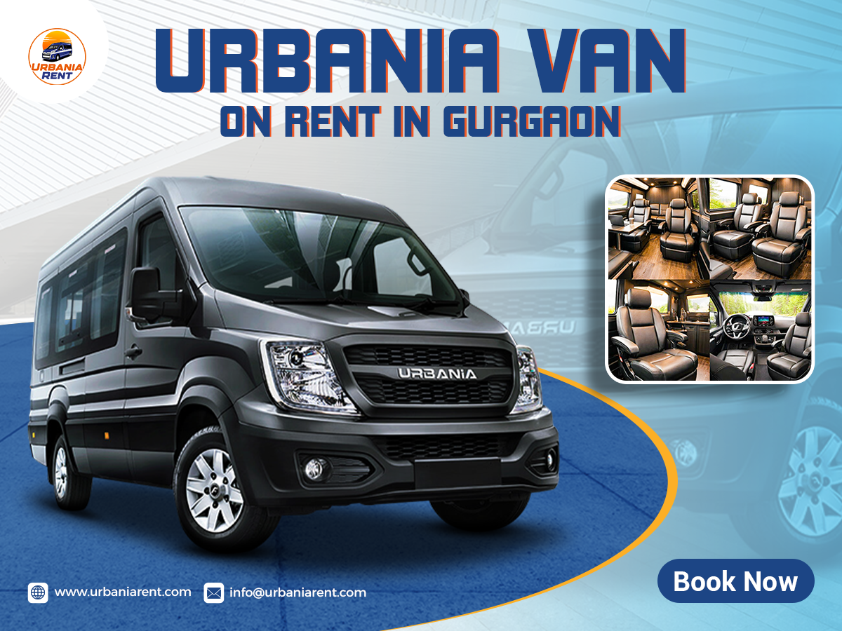Luxury Urbania Van on Rent Gurgaon